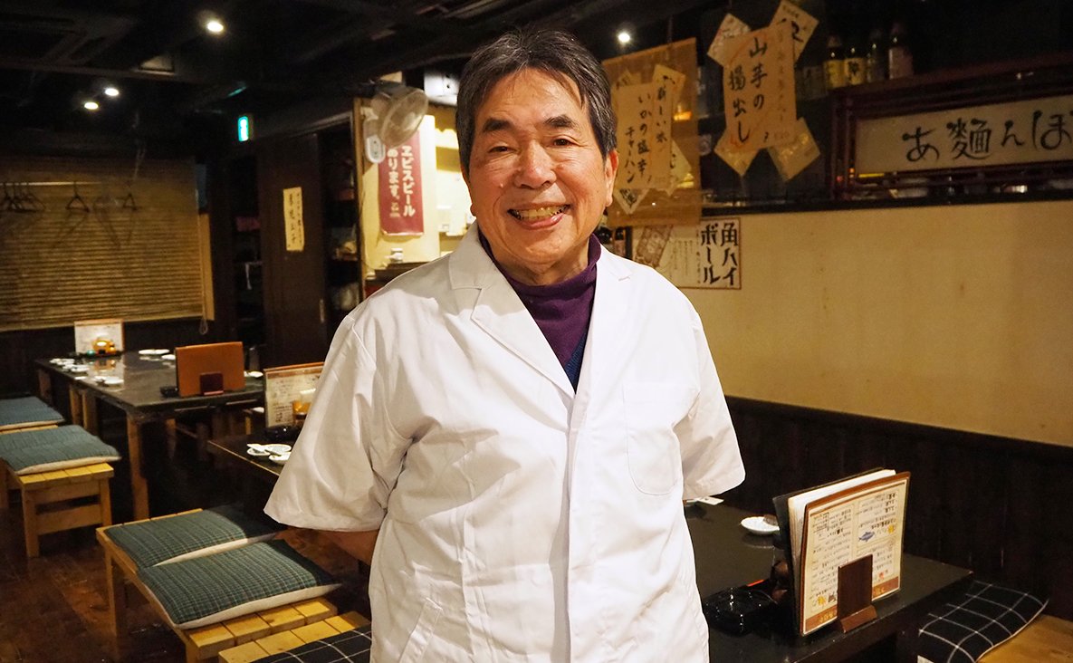 先代の原田正さん。親子二代で店を育てて来た。