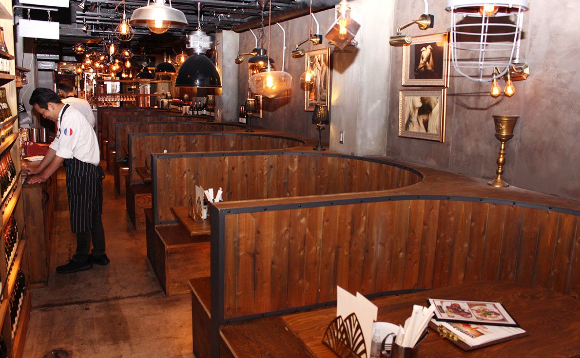 ボックスシート席