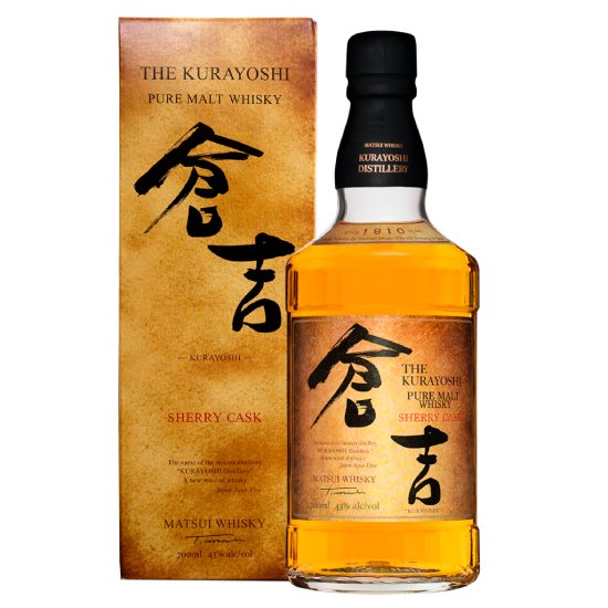 マツイピュアモルトウイスキー 倉吉 シェリーカスク